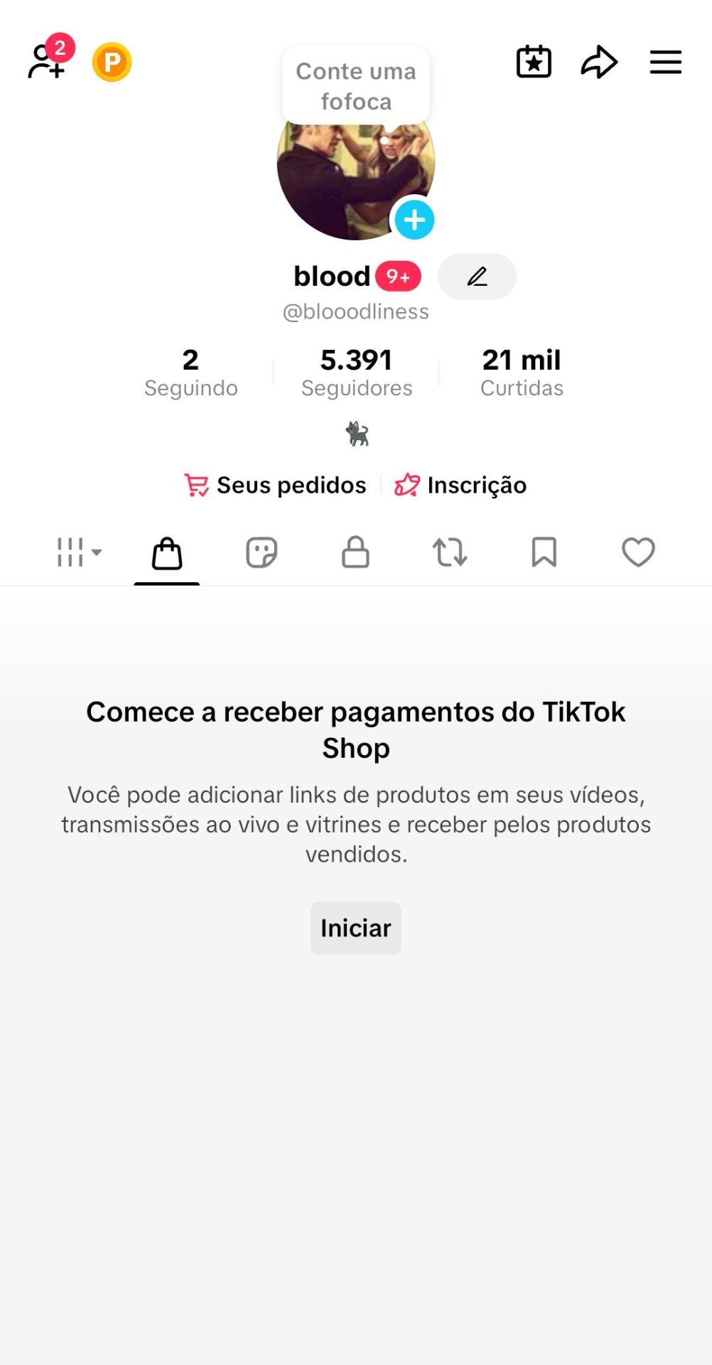 (SHOP) 5 Mil Seguidores com Shop Sem documento