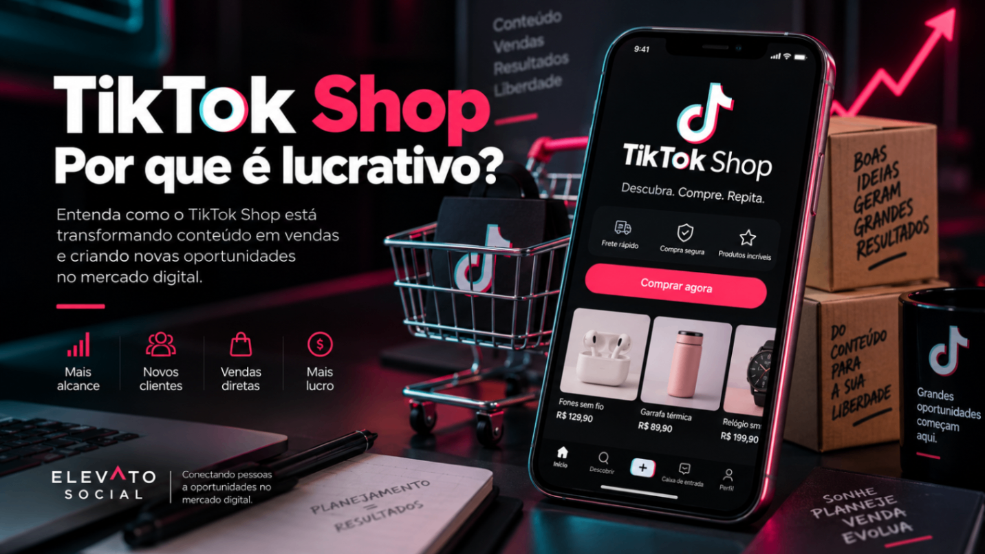 TikTok Shop: Por Que Está Se Tornando Uma das Formas Mais Lucrativas de Vender Online?